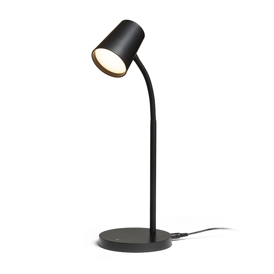 RENDL R14285 VERINA LED stolná lampa, pracovné čierna