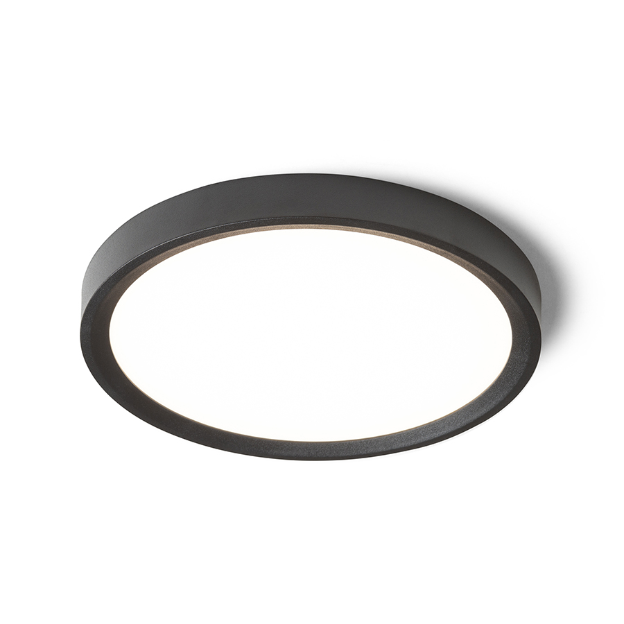 RENDL LANA 23 prisadená čierna plast 230V LED 18W 3000K 4000K 6000K