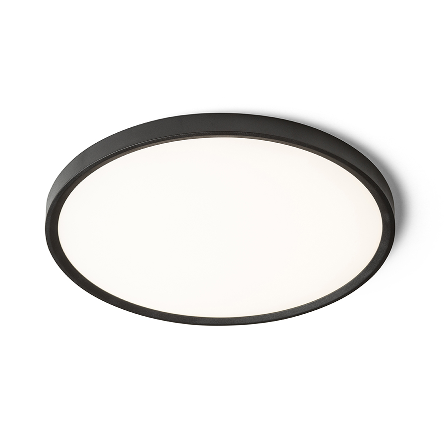 RENDL LANA 40 prisadená čierna plast 230V LED 32W 3000K 4000K 6000K