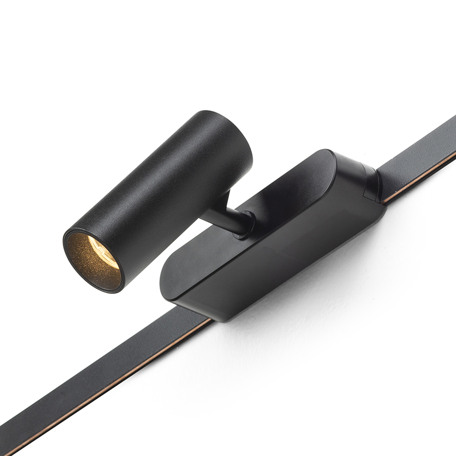 RENDL LOKI 8 na systém VEGA/WAVE čierna 24= LED 6W 24° 3000K 4000K 5700K