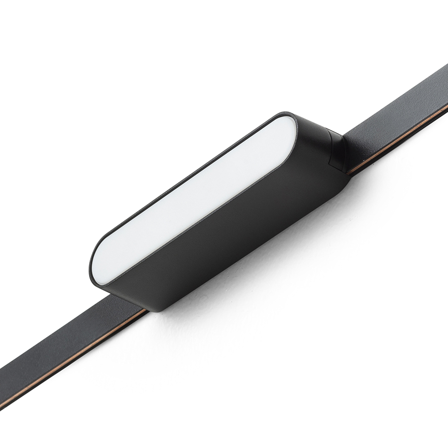 RENDL OXONIA 11 na systém VEGA/WAVE čierna 24= LED 6W 110° 3000K 4000K 5700K