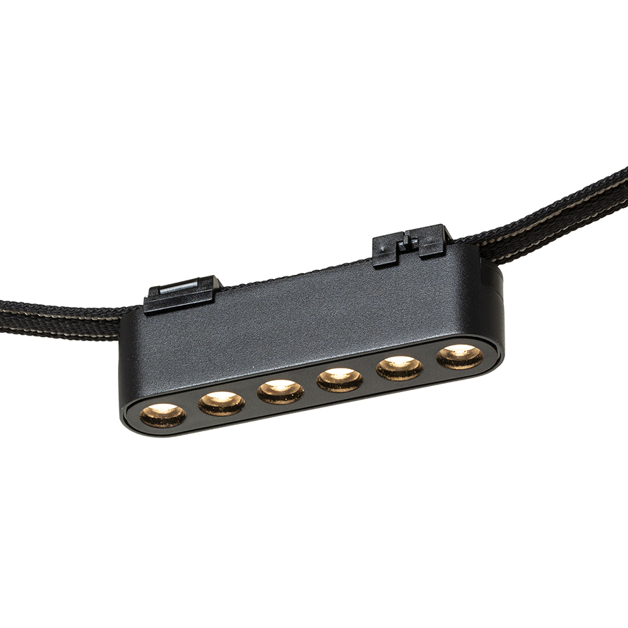 RENDL OXANA 11 na systém VEGA/WAVE čierna 24= LED 6W 24° 3000K 4000K 5700K