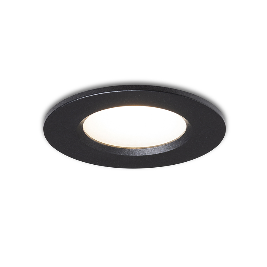 RENDL R14346 NONO LED podhľadové svietidlo, kúpeľňové LED IP65 čierna