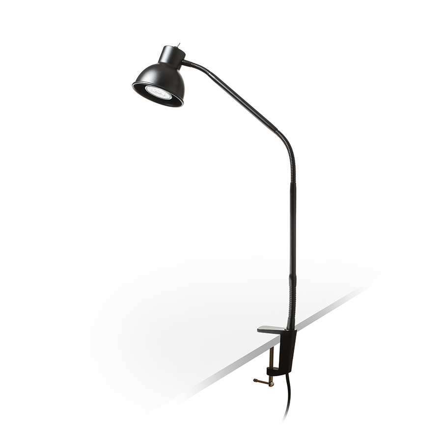 RENDL HARMONY s držiakom na stôl čierna 230V LED GU10 8W