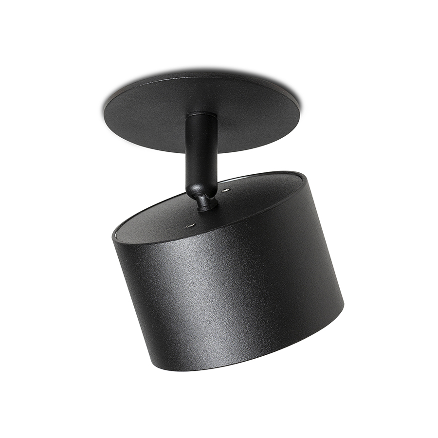 RENDL PIXEL zápustná čierna 230V LED GX53 7W