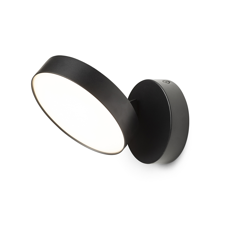 RENDL ARETHA prisadená čierna 230V LED 12W 3000K