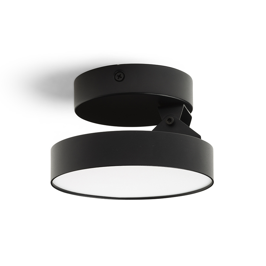 RENDL R14422 ARETHA LED bodové svetlo, nakláňacie čierna
