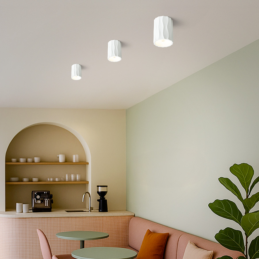 RENDL ANGELINA stropná sadrová 230V LED E27 15W