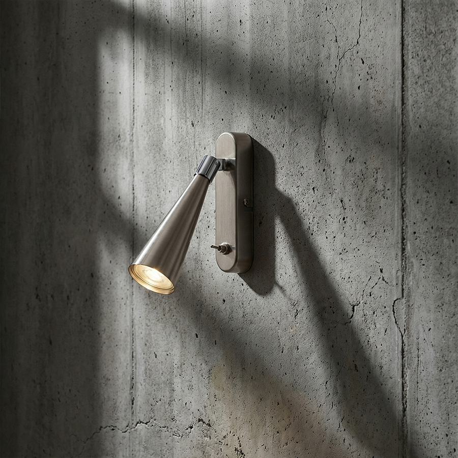 RENDL ALEXIS nástenná matný nikel 230V LED GU10 5W