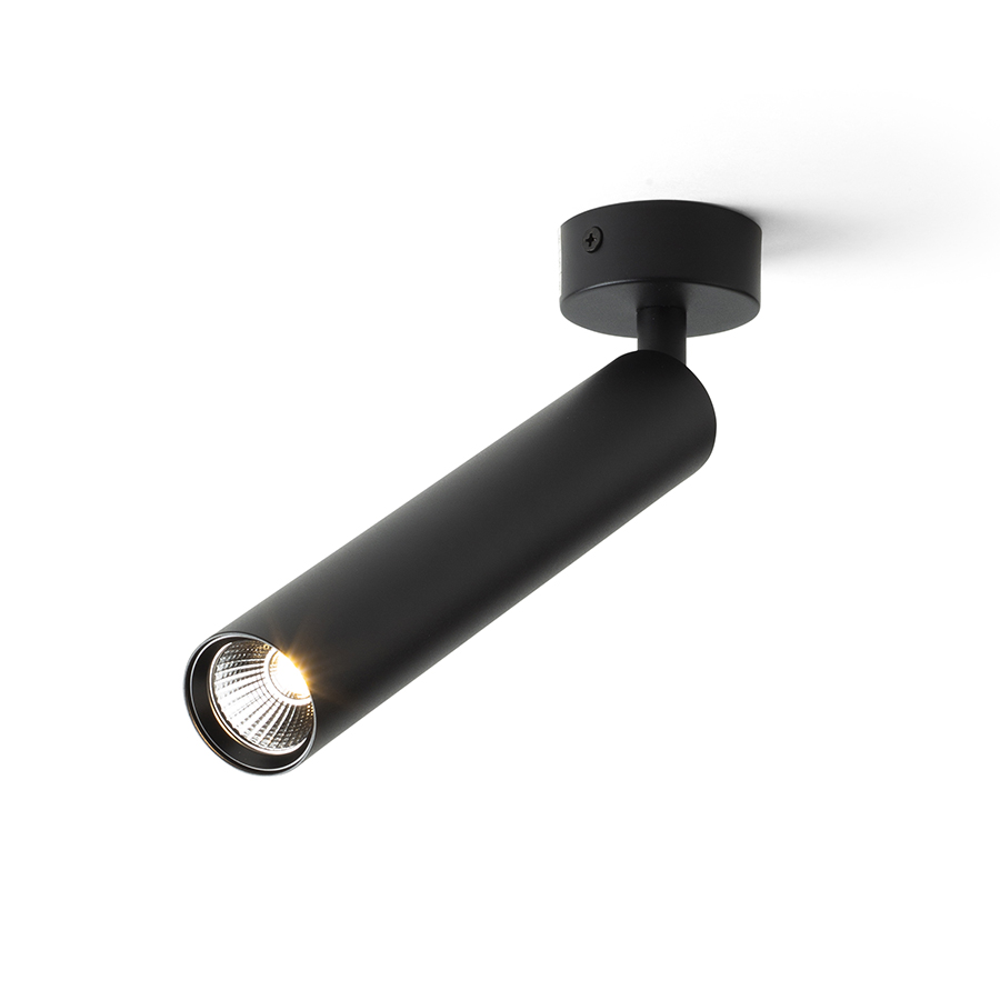 RENDL R14471 DARRIN LED bodové svetlo, nakláňacie čierna