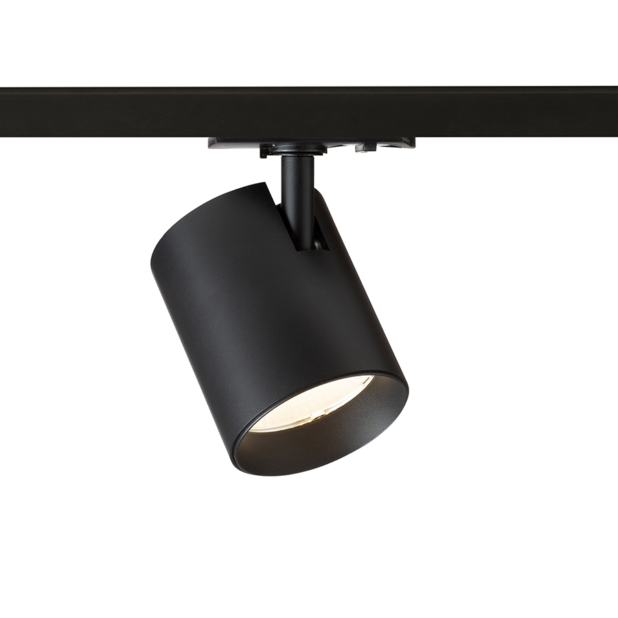 RENDL IRIS 7 na jednookr. lištu čierna 230V LED 10W 24° 3000K