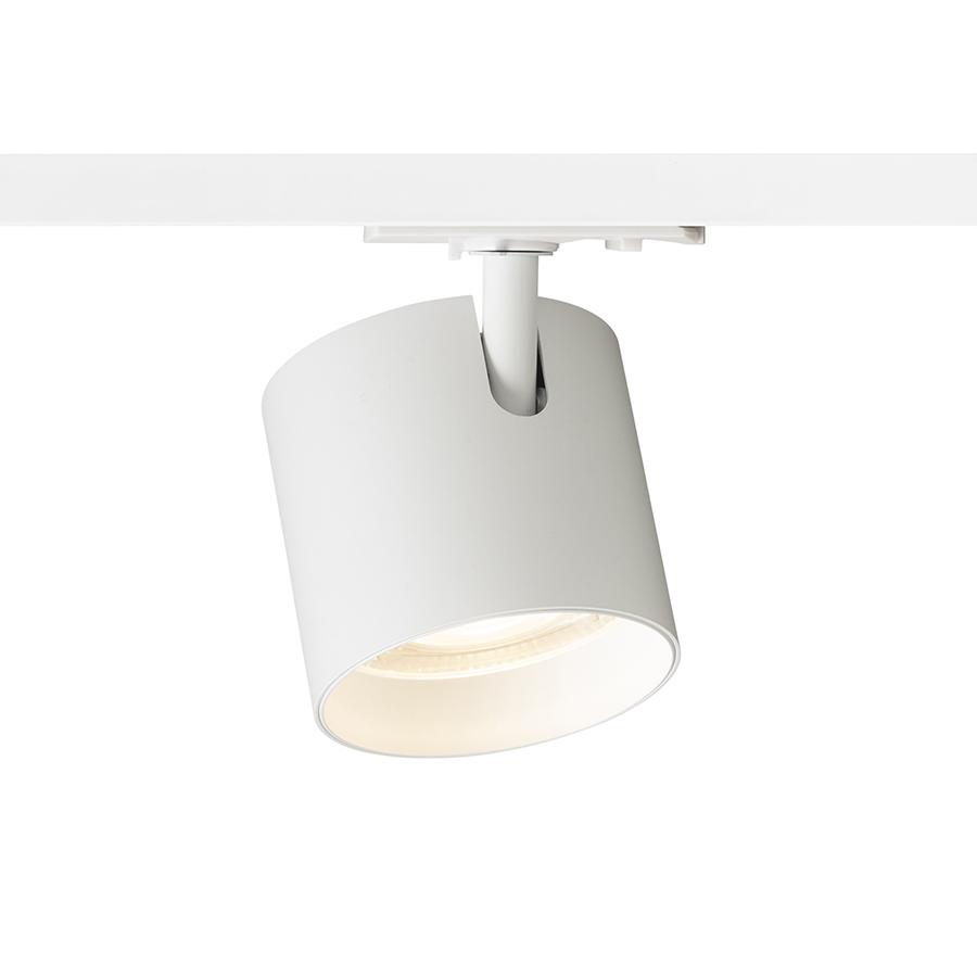 RENDL IRIS 9 na jednookr. lištu biela 230V LED 12W 24° 3000K