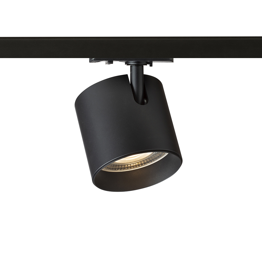 RENDL IRIS 9 na jednookr. lištu čierna 230V LED 12W 24° 3000K