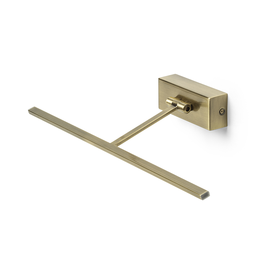 RENDL FRESCO 45 nástenná staromosadzná 230V LED 8W 3000K