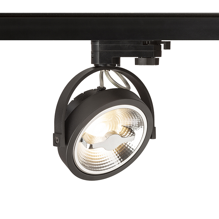 RENDL R14547 KELLY LED Trojokruhový systém, 3F spot čierna