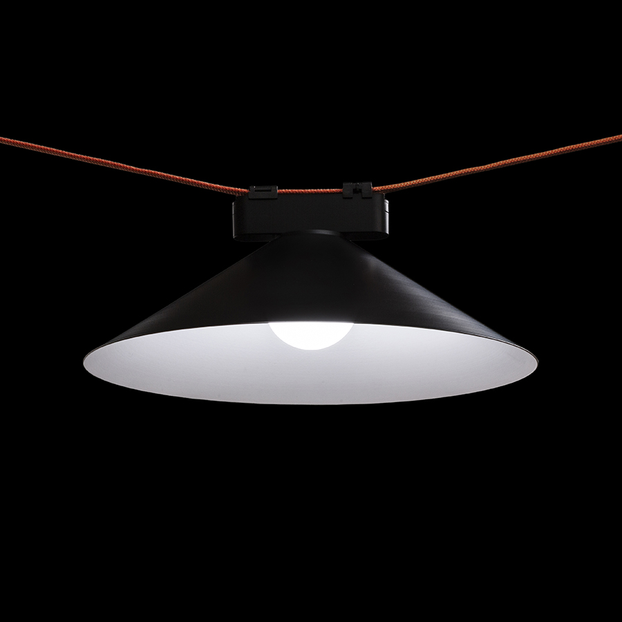 RENDL FLAN 33 závesná čierna/biela 24V= LED 12W 3000K 4000K 5700K