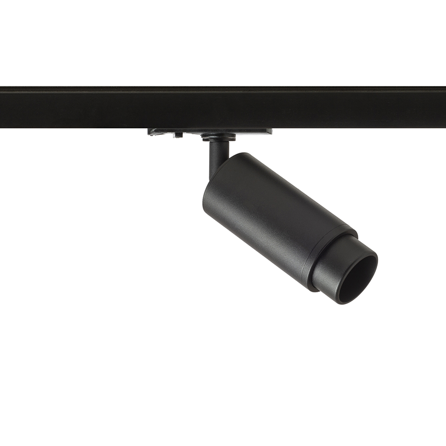 RENDL OPTIMUS 2 pre jednookr. lištu čierna 230V LED GU10 9W 25 65°