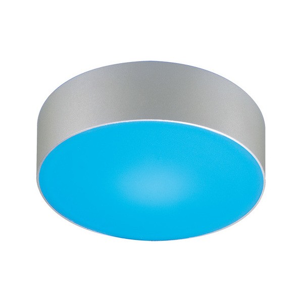 RENDL Outlet LEDISC zápustná stříbrnošedá/modrá 350mA LED 1W 111837 1