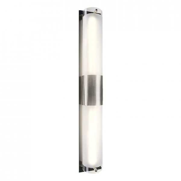 RENDL Outlet Z 211 wandlamp geborsteld metaal/glas 230V G23 2x11W 147455 1