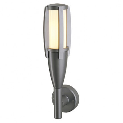 RENDL Outlet BELPA II fali lámpa kőszürke 230V LED E27 15W IP55 228895 1