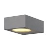 RENDL Outlet QUADRASYL WL 15 silbergrau 230V GX53 11W IP44 232284 1