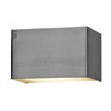 RENDL Outlet FLUO S wall brushed metal/satinated glass 230V G9 5W 4012202 1