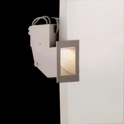 RENDL Outlet ABRAMO recessed silver grey aluminum 12V G6,35 50W 46100 1
