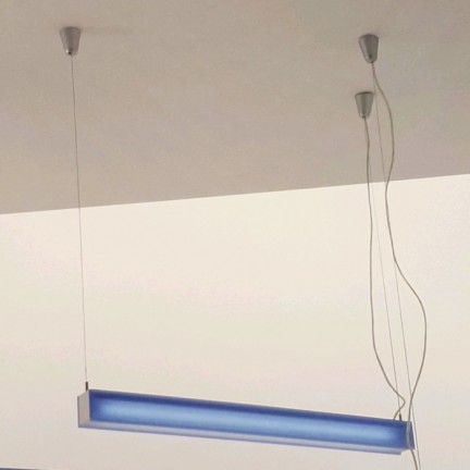 RENDL Outlet FLOU 21 hanglamp blauw mat acryl 230V G5 21W 5010413t 1