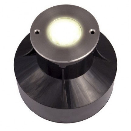 RENDL Outlet LED DC R inbouwlamp roestvrij staal 12V DC LED 1W 30° IP67 5500K 80020 1