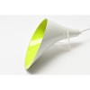 RENDL Outlet Lily by Jenny Keate pendel hvid/grøn plastik 230V E14 40W 80049 3