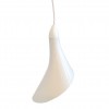 RENDL Outlet Lily by Jenny Keate pendant white/green plastic 230V E14 40W 80049 5