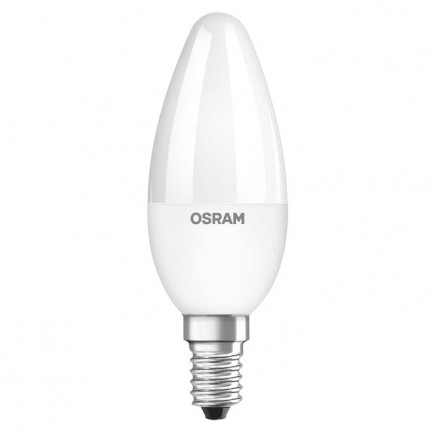 RENDL крушка OSRAM ADV svíčková GLOWdim matná 230V E14 LED EQ40 2700K G12209 1