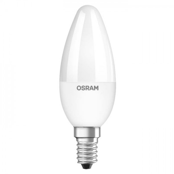 RENDL lampadine OSRAM ADV candela GLOWdim opaco 230V E14 LED EQ40 2700K G12209 1