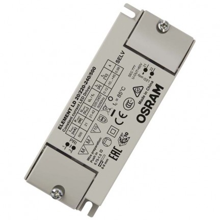 RENDL doplňek ke svítidlu DRIVER LED 12-20W DIMM 500mA max. 20W G13121 1