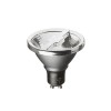 RENDL ampoule ALFA 69 gris argent chrome 230V GU10 LED 6W 24° 4000K G13407 1