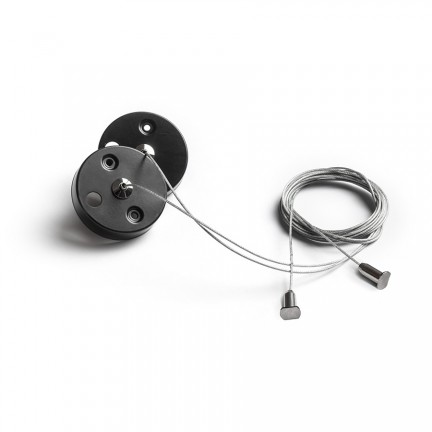 RENDL lampada a sospensione TRIDENT PRO set da sospensione 2 pezzi nero G13672 1