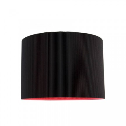 RENDL Outlet MICRO PLEAT S lámpabúra fekete/rózsaszín 230V max. 60W MICROPT02 1