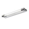 RENDL Outlet APEX T5 helder glas/chroom 230V G5 14W IP44 R10112 1