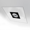 RENDL Outlet OFFICE TWIN süllyesztett lámpa fehér 230V/12V 2GX13+G53 55+50W R10150 5