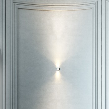 RENDL nástěnná lampa ADVANTAGE II hliník 230V/700mA LED 2x3W 3000K R10152 7