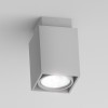 RENDL opbouwlamp EX GU10 hoekige plafondlamp zilvergrijs 230V GU10 50W R10164 7