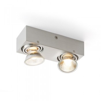 RENDL MARVEL suunnattava alumiini 230V GU10 2x50W R10167 8