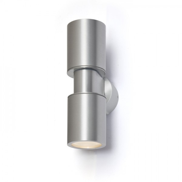RENDL buiten lamp MAC DUO wandlamp Aluminium 230V GU10 2x35W IP54 R10169 1