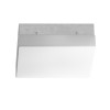 RENDL surface mounted lamp ASTONISH 220 square stainless steel 230V E27 2x28W R10220 6