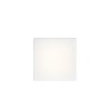 RENDL luminaire en saillie ASTONISH 185 carré acier inoxydable 230V E27 2x28W R10221 4
