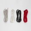 RENDL Stínidla a doplňky, podstavce, stojany, závěsy FIT 3x0,75 4m textilní kabel černá 230V R10251 3