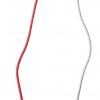 RENDL Stínidla a doplňky, podstavce, stojany, závěsy FIT 3x0,75 4m textilní kabel bílá 230V R10252 5