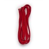RENDL Stínidla a doplňky, podstavce, stojany, závěsy FIT 3x0,75 4m textilní kabel červená 230V R10253 4