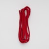 RENDL Stínidla a doplňky, podstavce, stojany, závěsy FIT 3x0,75 4m textilní kabel červená 230V R10253 2