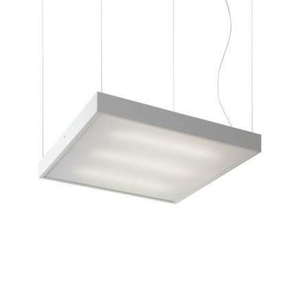 RENDL Outlet STRUCTURAL 55x55 pendant white 230V 2G11 3x36W R10259 1